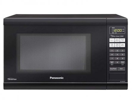 Panasonic NN-SN651B black microwave front